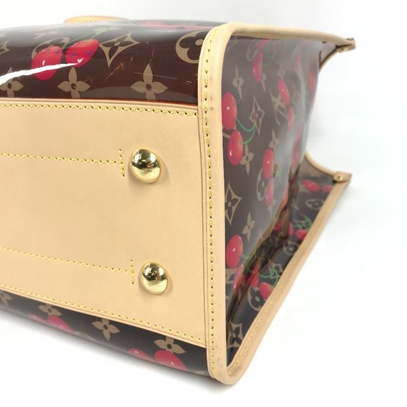 Louis Vuitton LV TM On the Go by Takashi Murakami bag brown leather - Picture 7 of 15